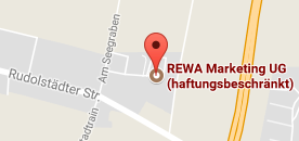 der Weg zu REWA Marketing in Erfurt